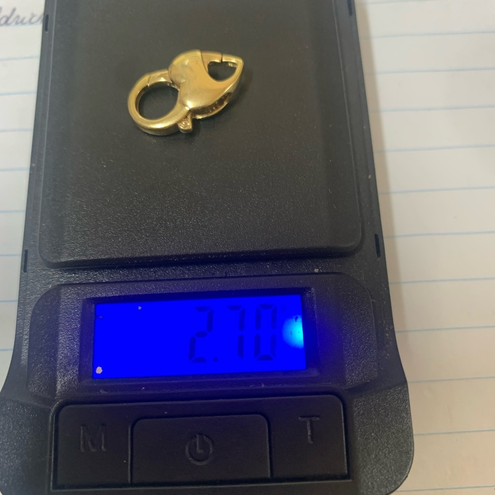 Gold Lobster Clasp